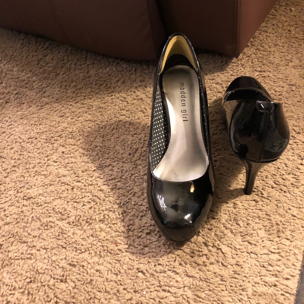 Black heels